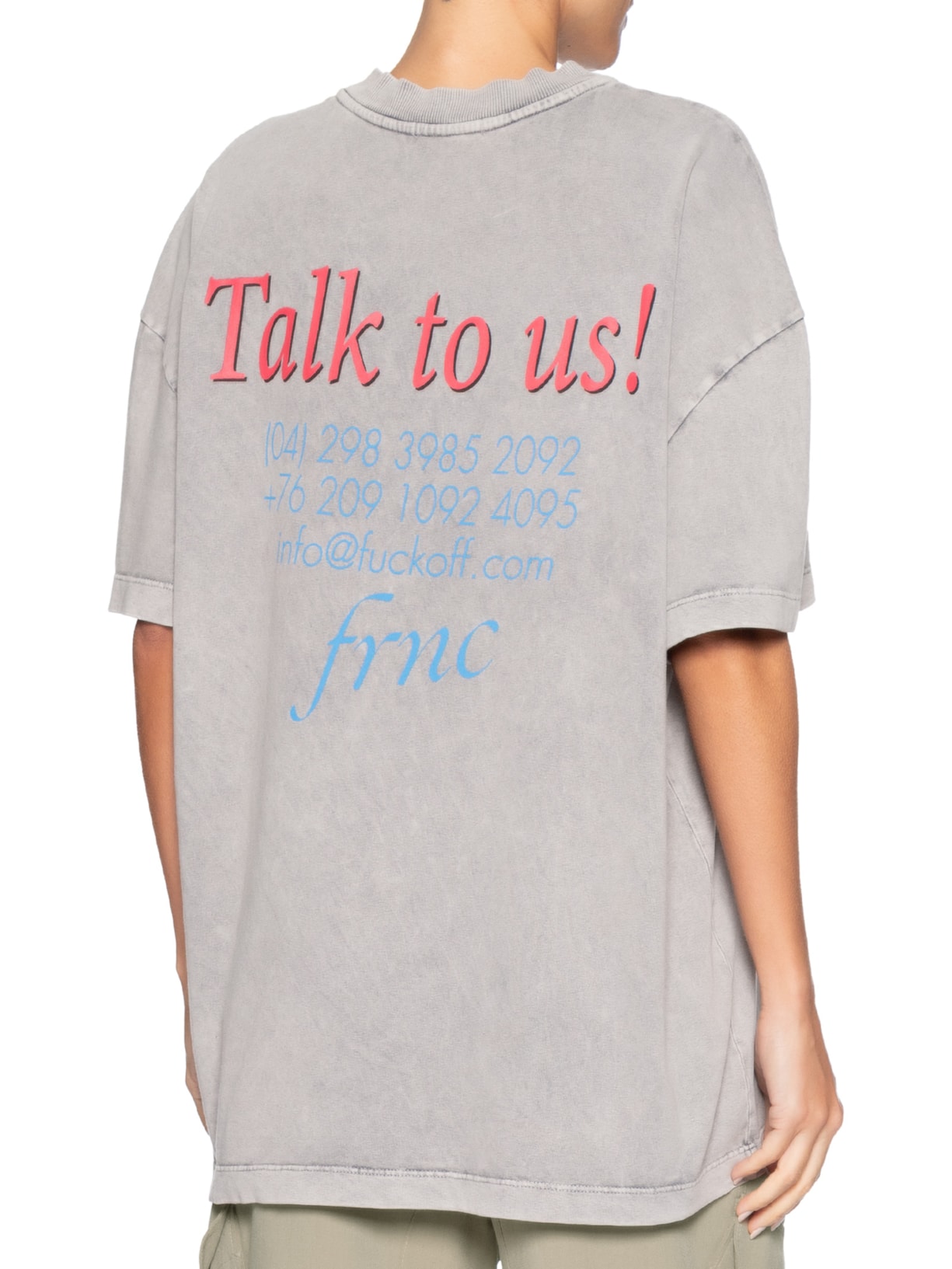 Camiseta Feminina Max Try Again Cinza Francesca