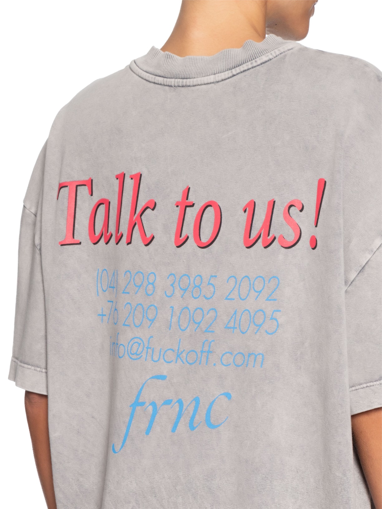 Camiseta Feminina Max Try Again Cinza Francesca