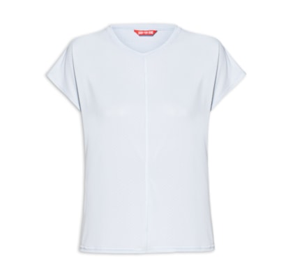 Camiseta Feminina Mc Lisa Pop - Azul