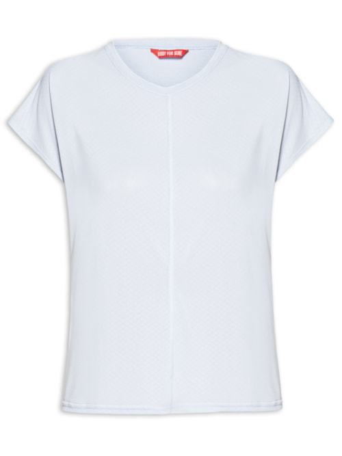 Camiseta Feminina Mc Lisa Pop - Azul