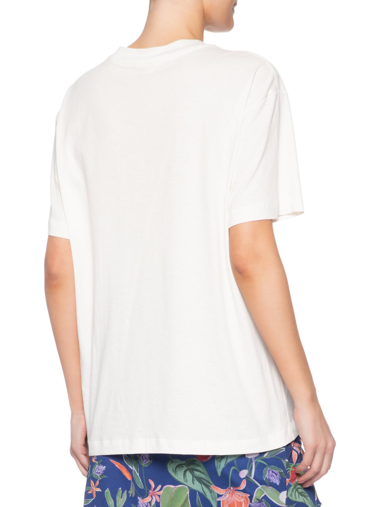 Camiseta Feminina Média Bouquet Feira  – Branco Farm