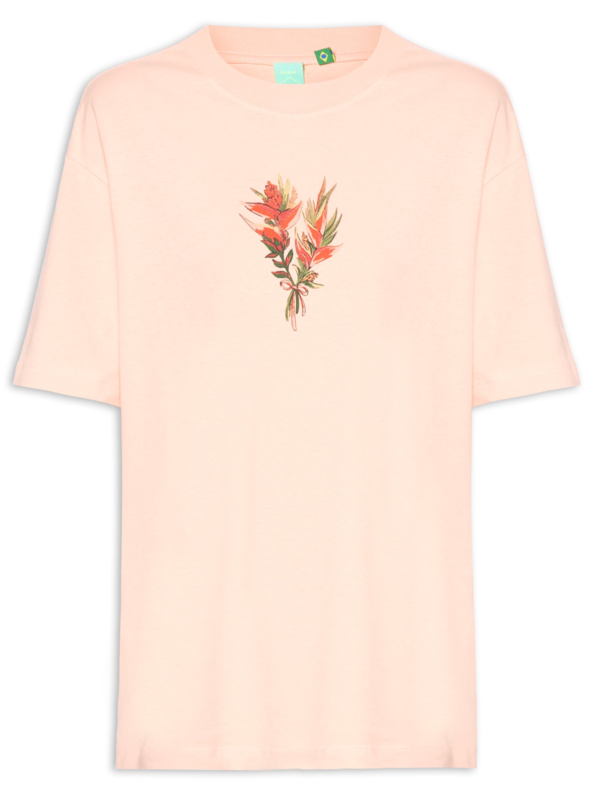 Camiseta Feminina Media Cadeira De Praia - Rosa