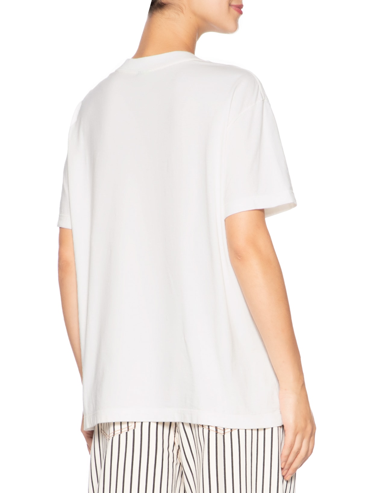 Camiseta Feminina Média Coqueiro Calçadão Branco Farm Farm