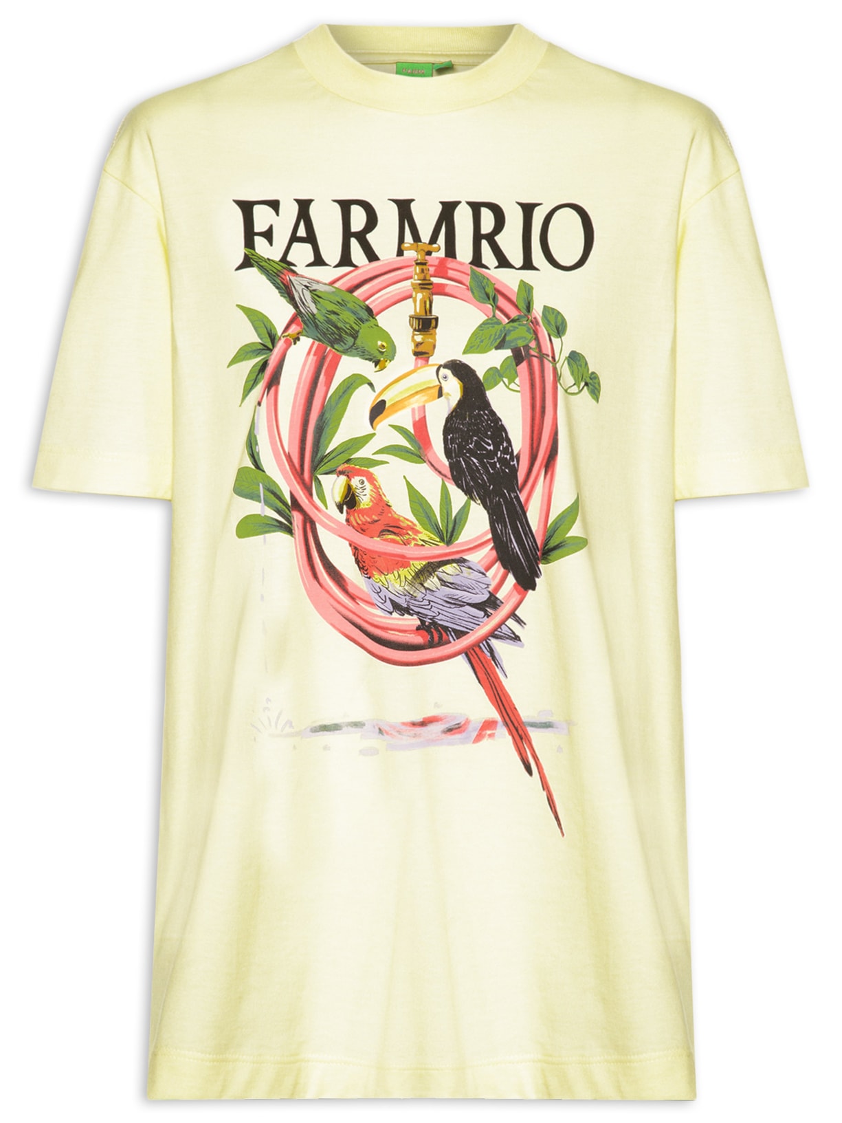 Camiseta Feminina Média Mangueira – Amarelo Farm