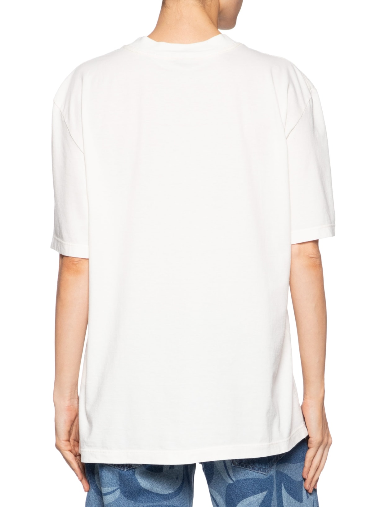 Camiseta Feminina Média Maracanã Off White Farm