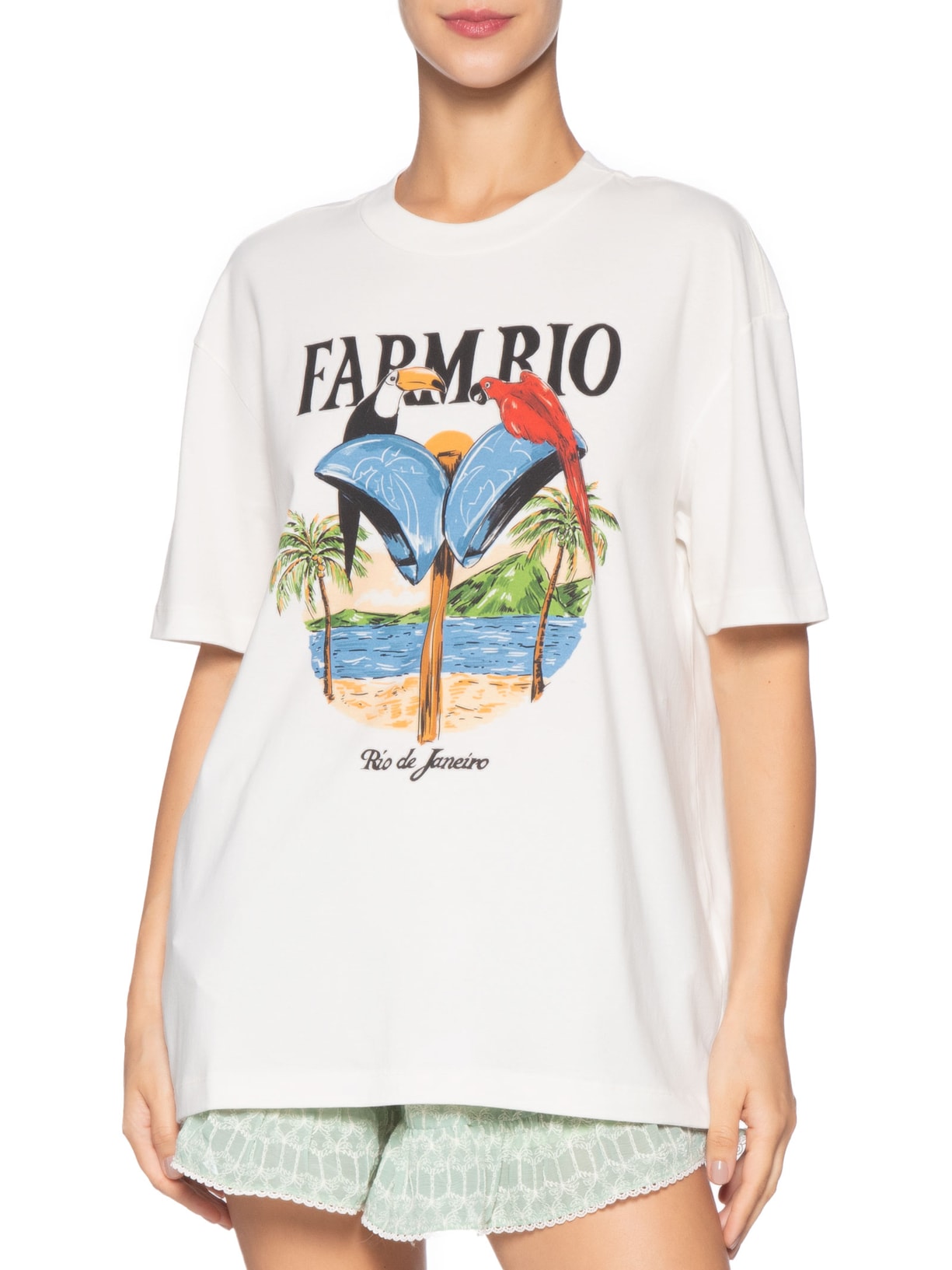 Camiseta Feminina Média Orelhão Rio Branco Farm