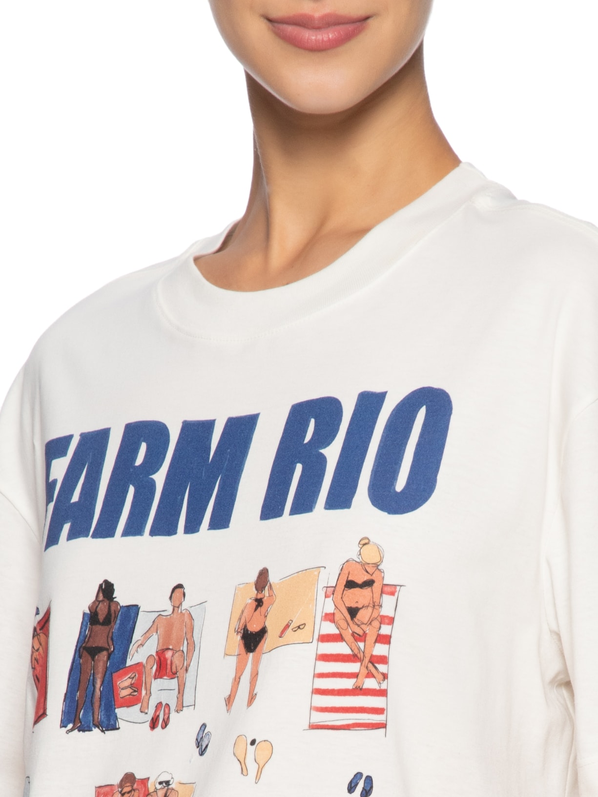 Camiseta Feminina Media Playa Rio Branco Farm