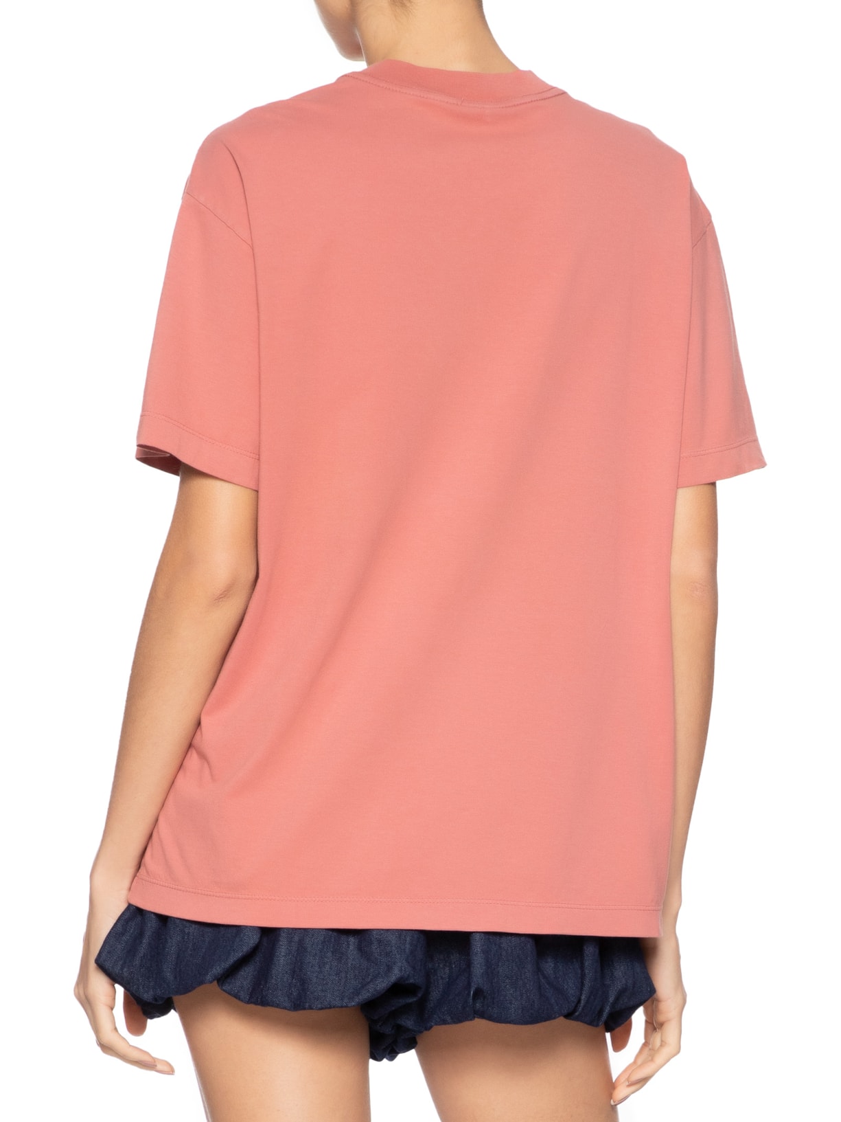Camiseta Feminina Média Saideira Rosa Farm