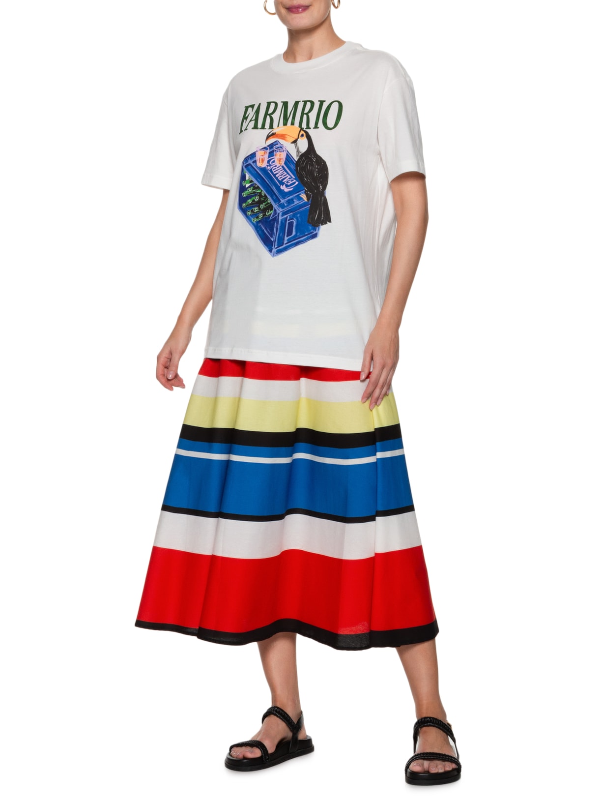 Camiseta Feminina Média Tucano Branco Farm