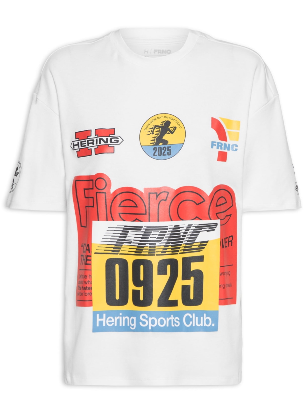 Camiseta Feminina Meia Malha - Branco