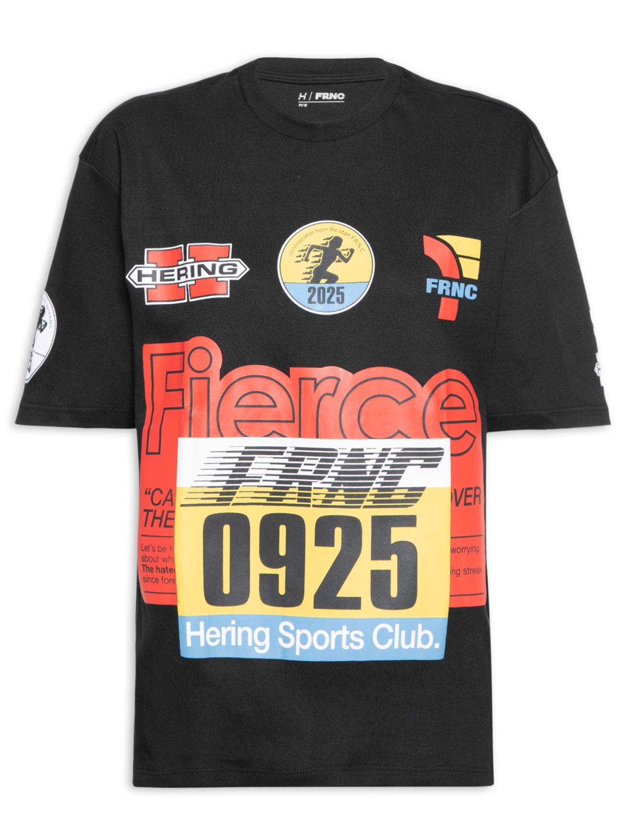 Camiseta Feminina Meia Malha - Preto