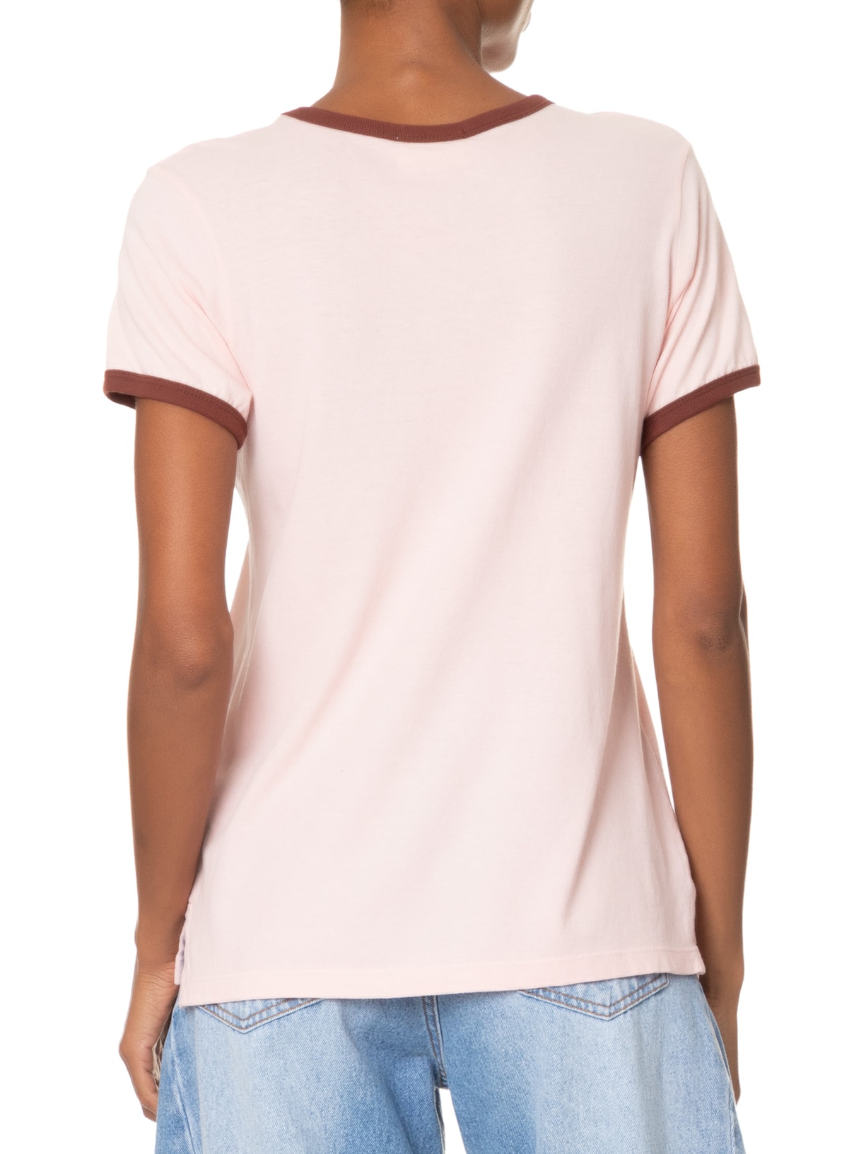 Camiseta Feminina Melina Rosa Iorane