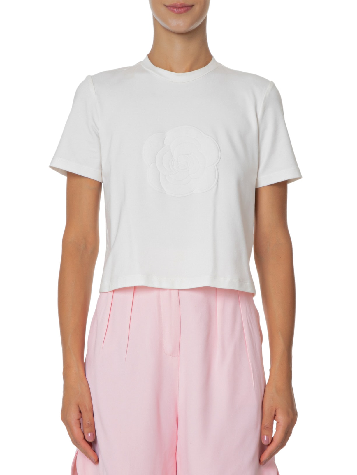 Camiseta Feminina Melissa Off White Iorane
