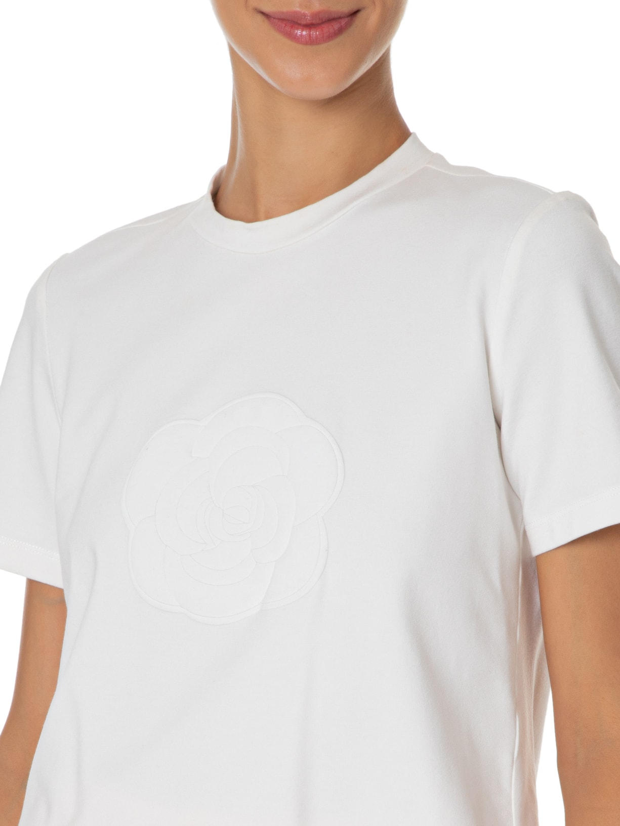 Camiseta Feminina Melissa Off White Iorane