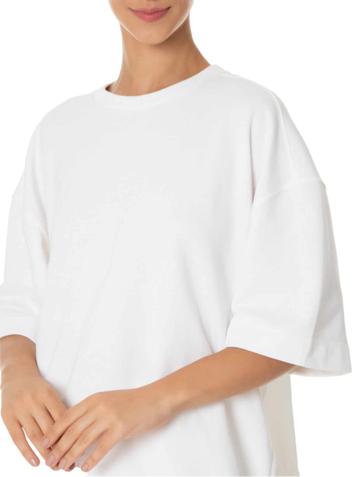 Camiseta Feminina Moletom Off White Farm