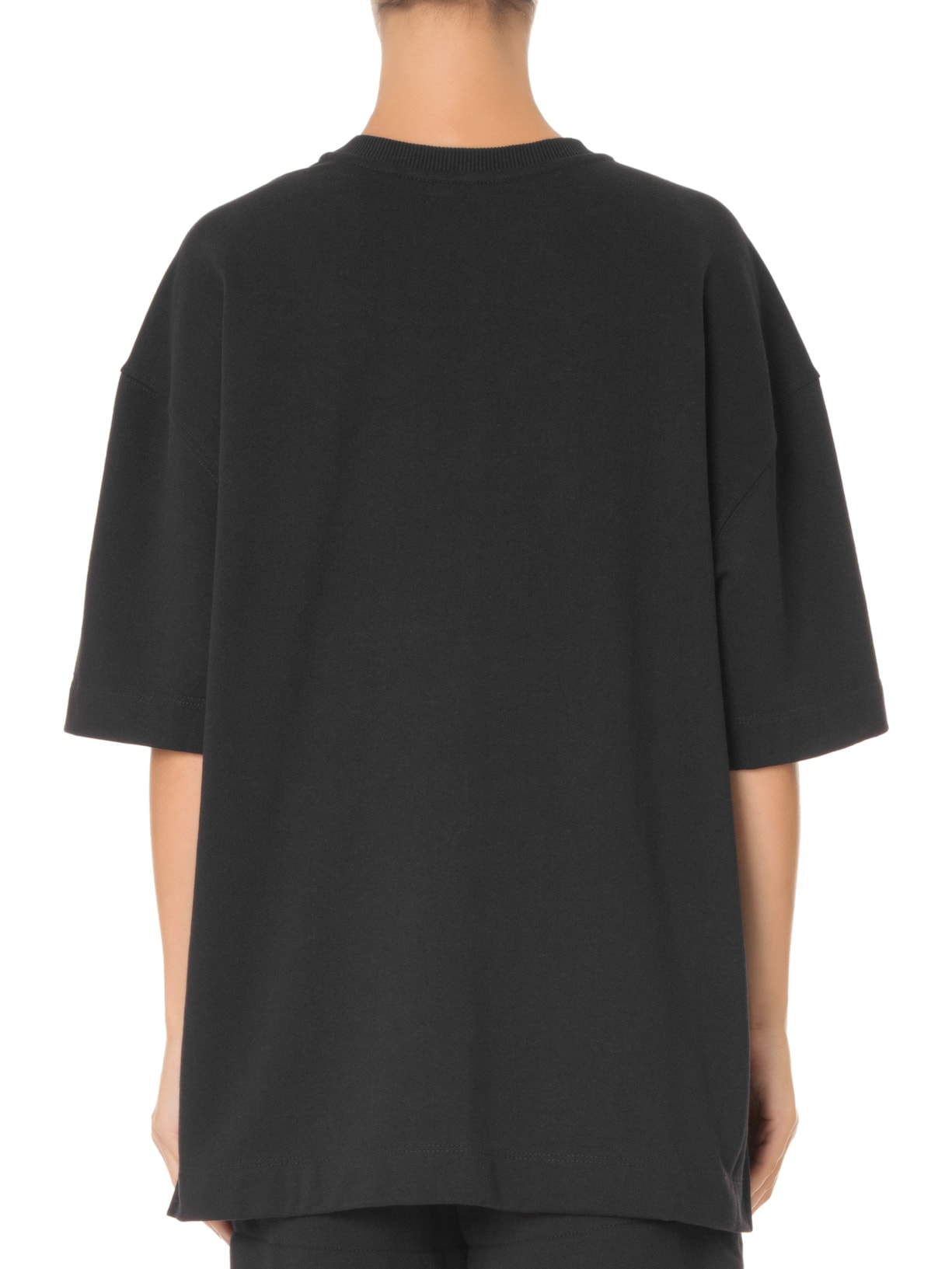 Camiseta Feminina Moletom Preto Farm