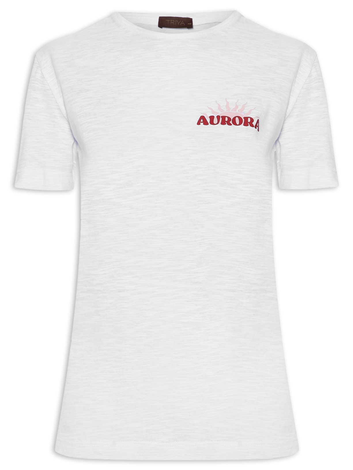 Camiseta Feminina Morning Sun Branco Triya