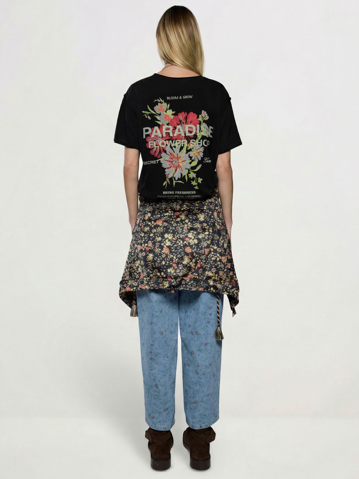 Camiseta Feminina Morris V26 Preto Mixed