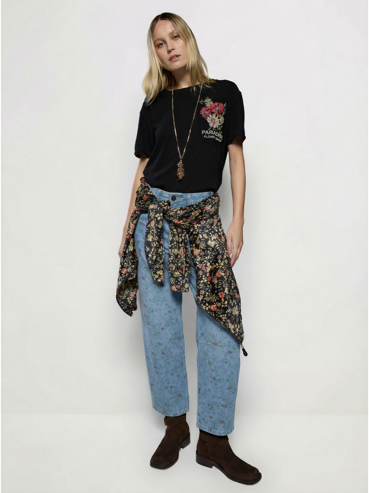 Camiseta Feminina Morris V26 Preto Mixed