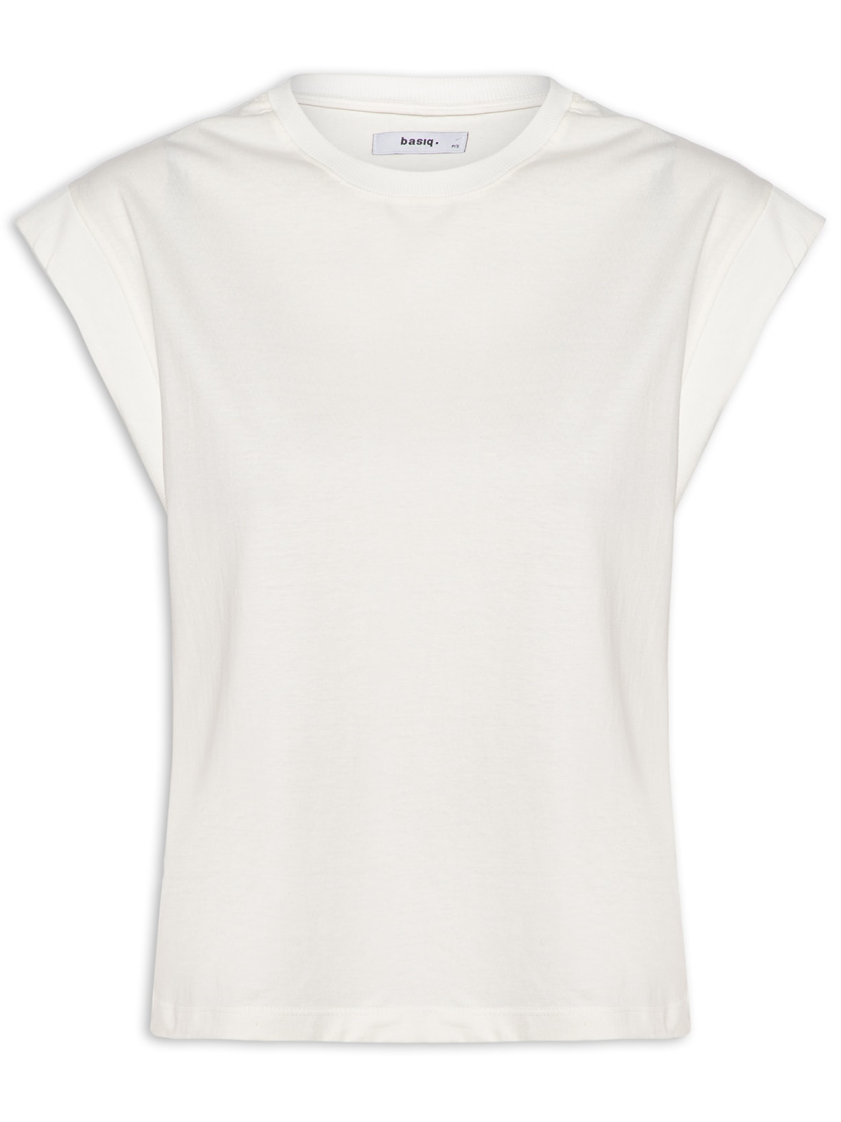Camiseta Feminina Muscle Tee - Off White