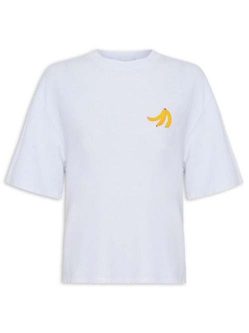 Camiseta Feminina Nativa - Branco