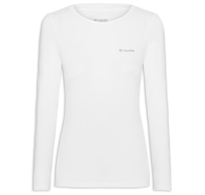 Camiseta Feminina Neblina Manga Longa - Branco