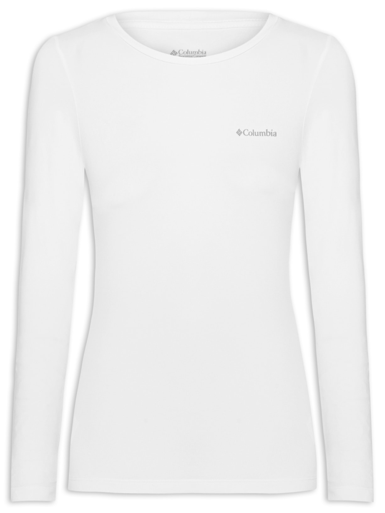Camiseta Feminina Neblina Manga Longa - Branco