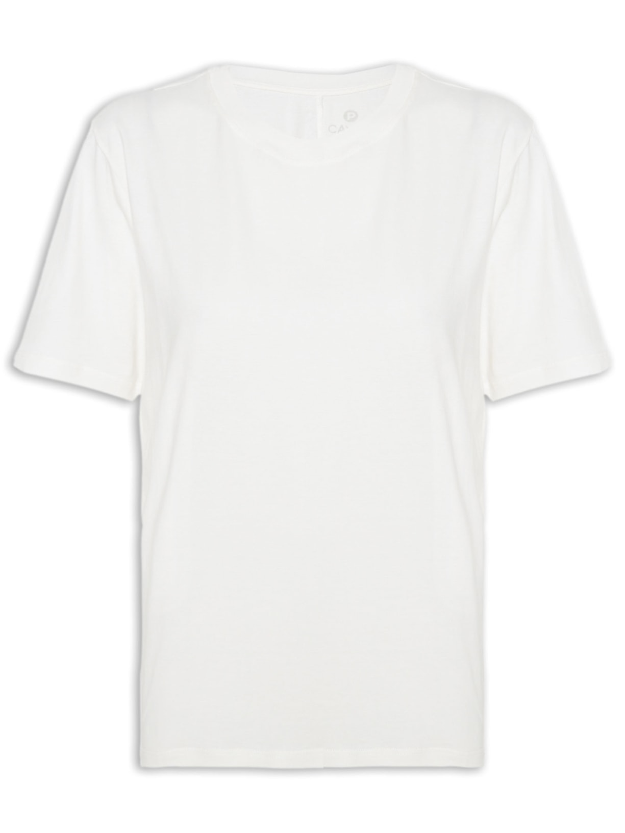 Camiseta Feminina New Comfort Gola U - Off White