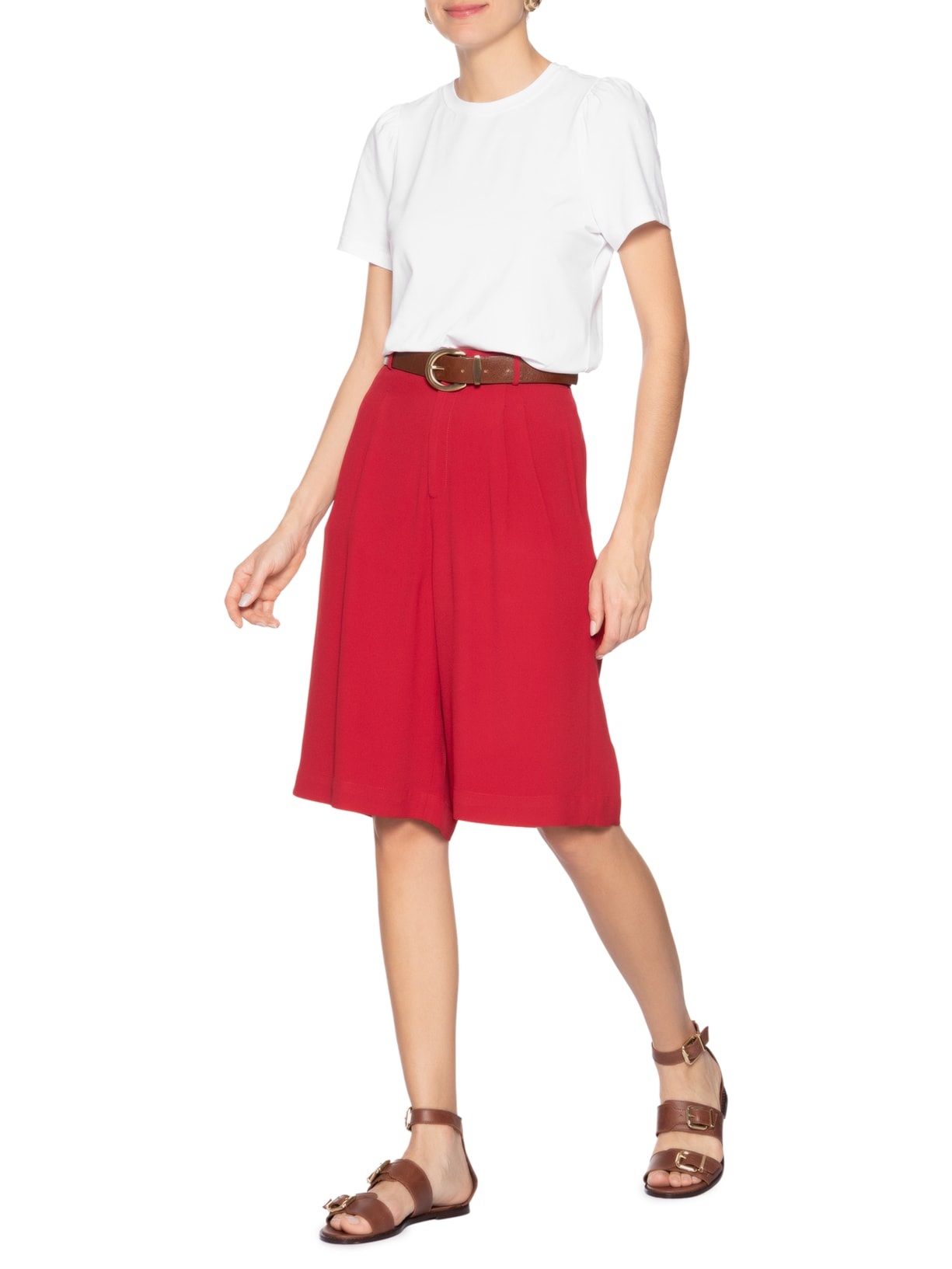 Camiseta Feminina New Puff Branco Camys