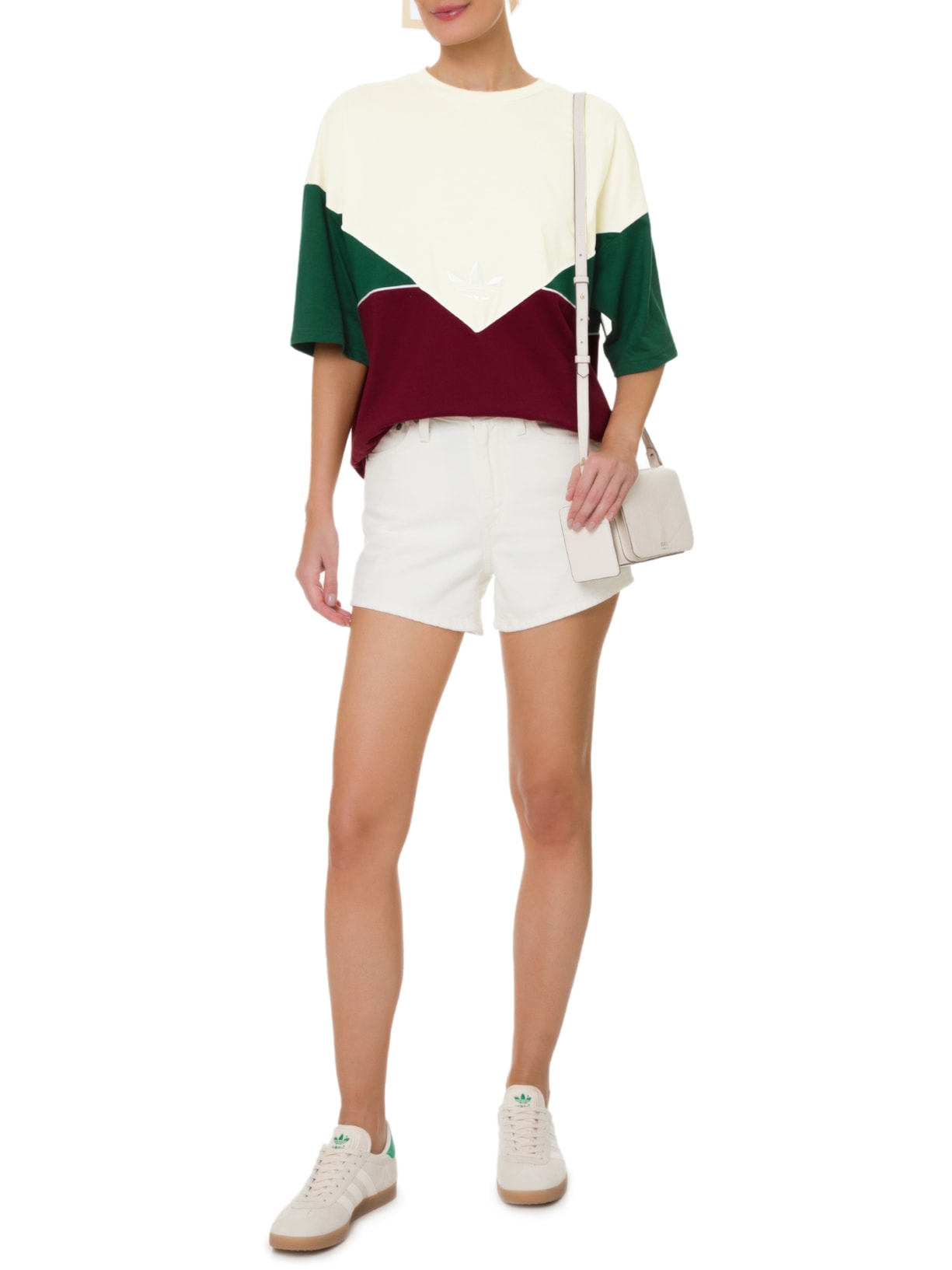 Camiseta Feminina Next Bege Adidas Originals