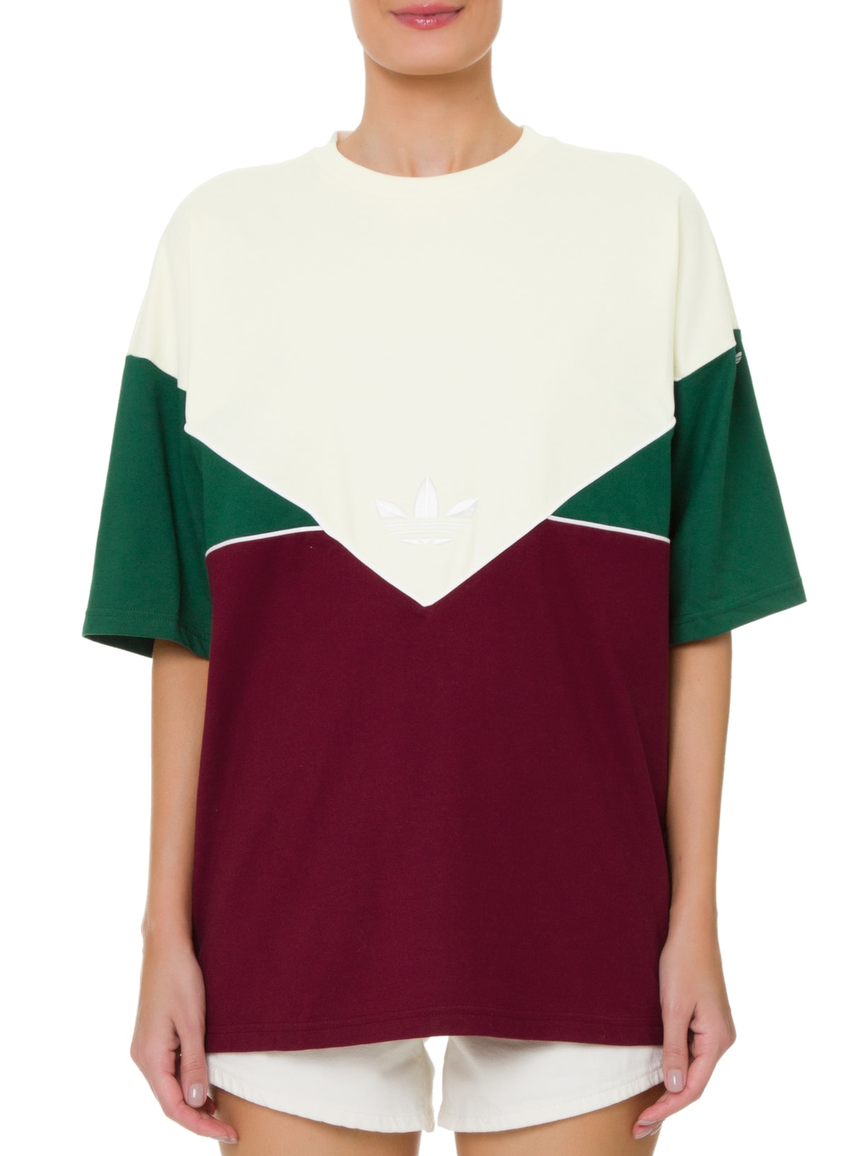 Camiseta Feminina Next Bege Adidas Originals