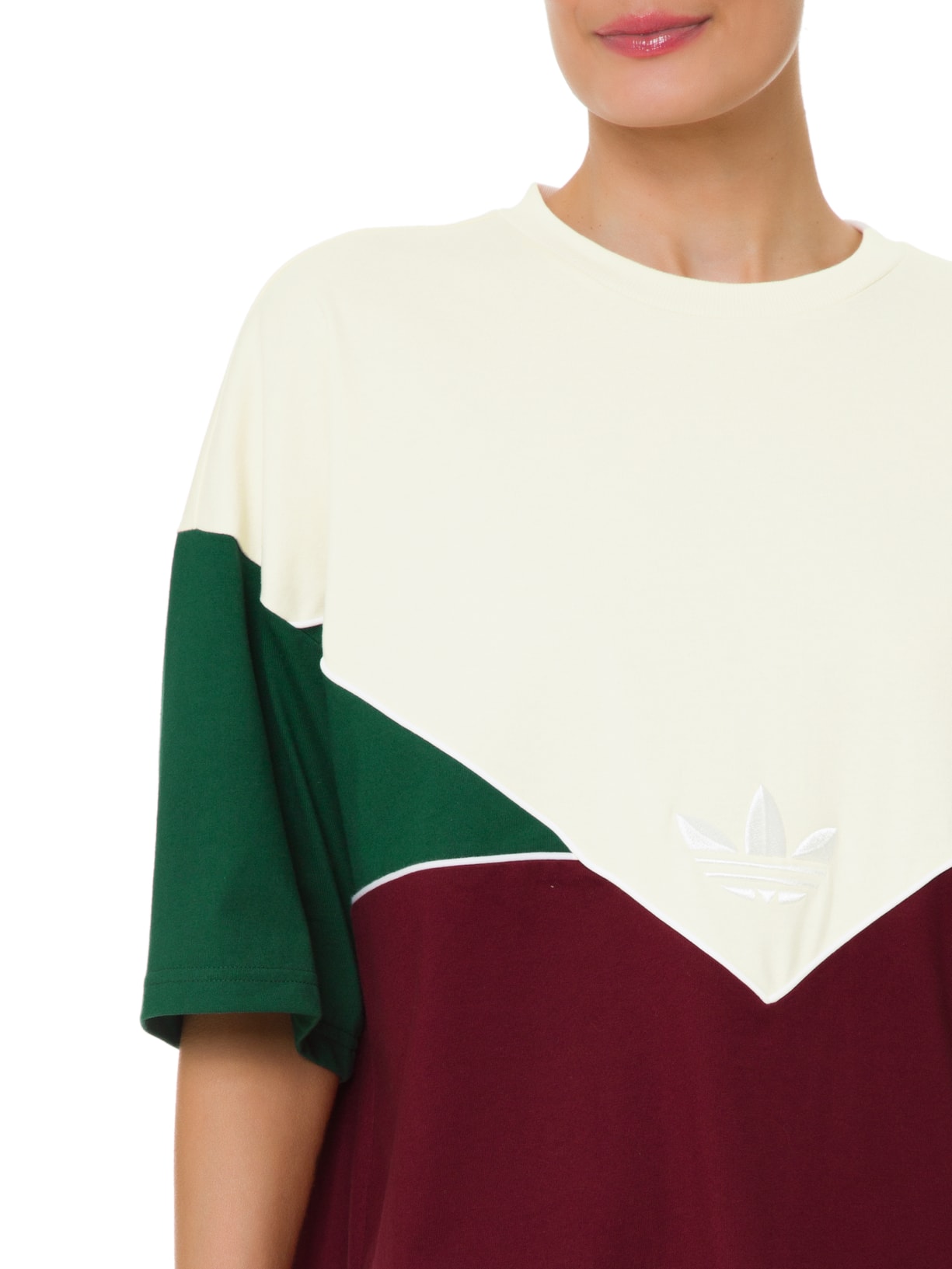 Camiseta Feminina Next Bege Adidas Originals