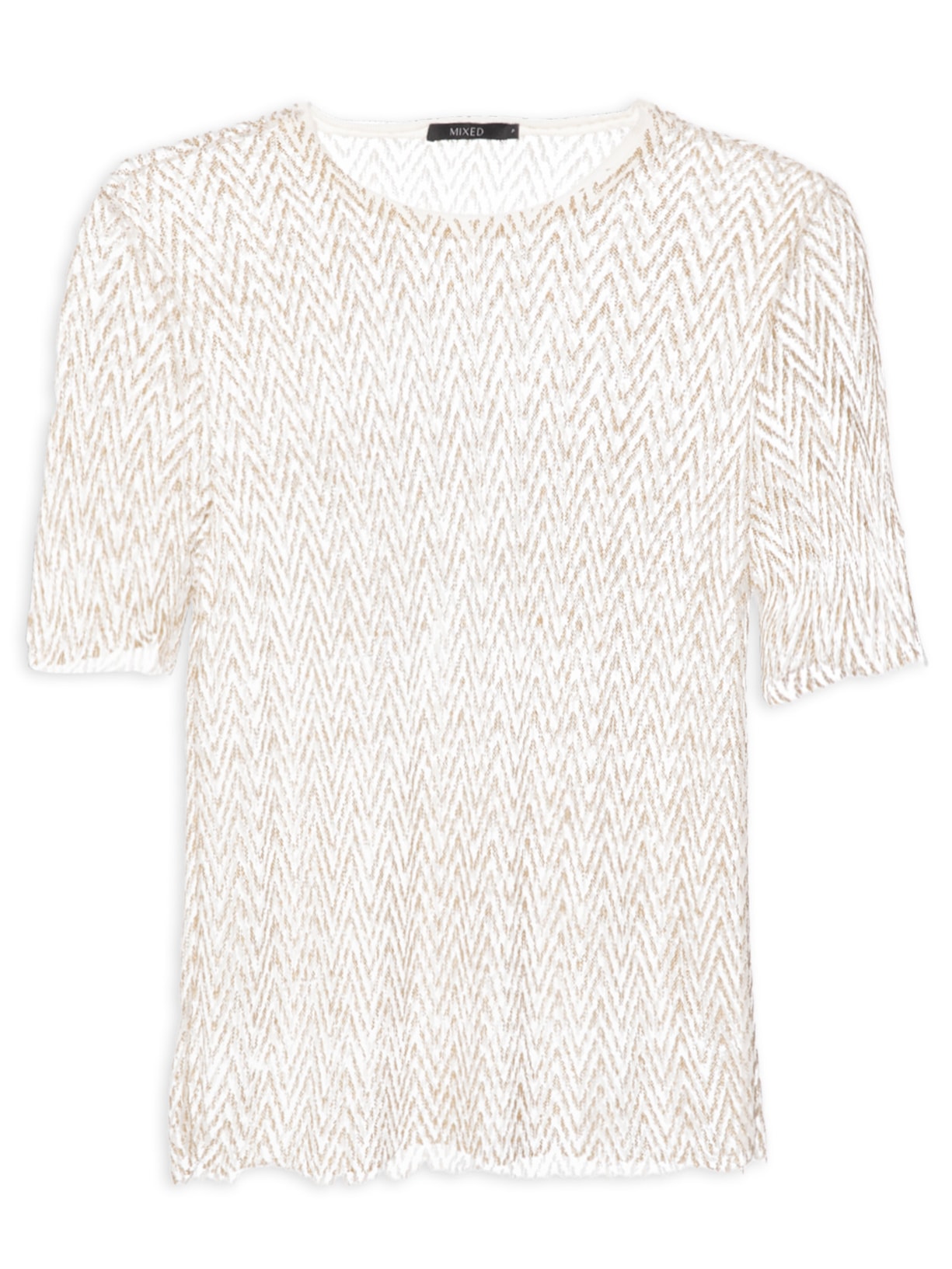 Camiseta Feminina Night Off - Bege