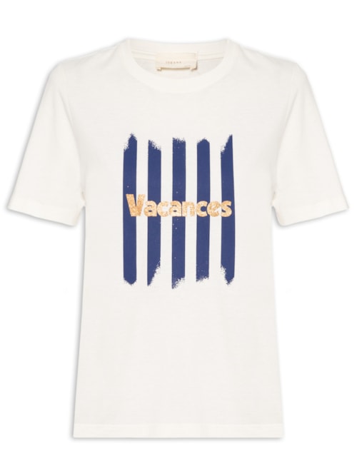 Camiseta Feminina Noemi - Off White