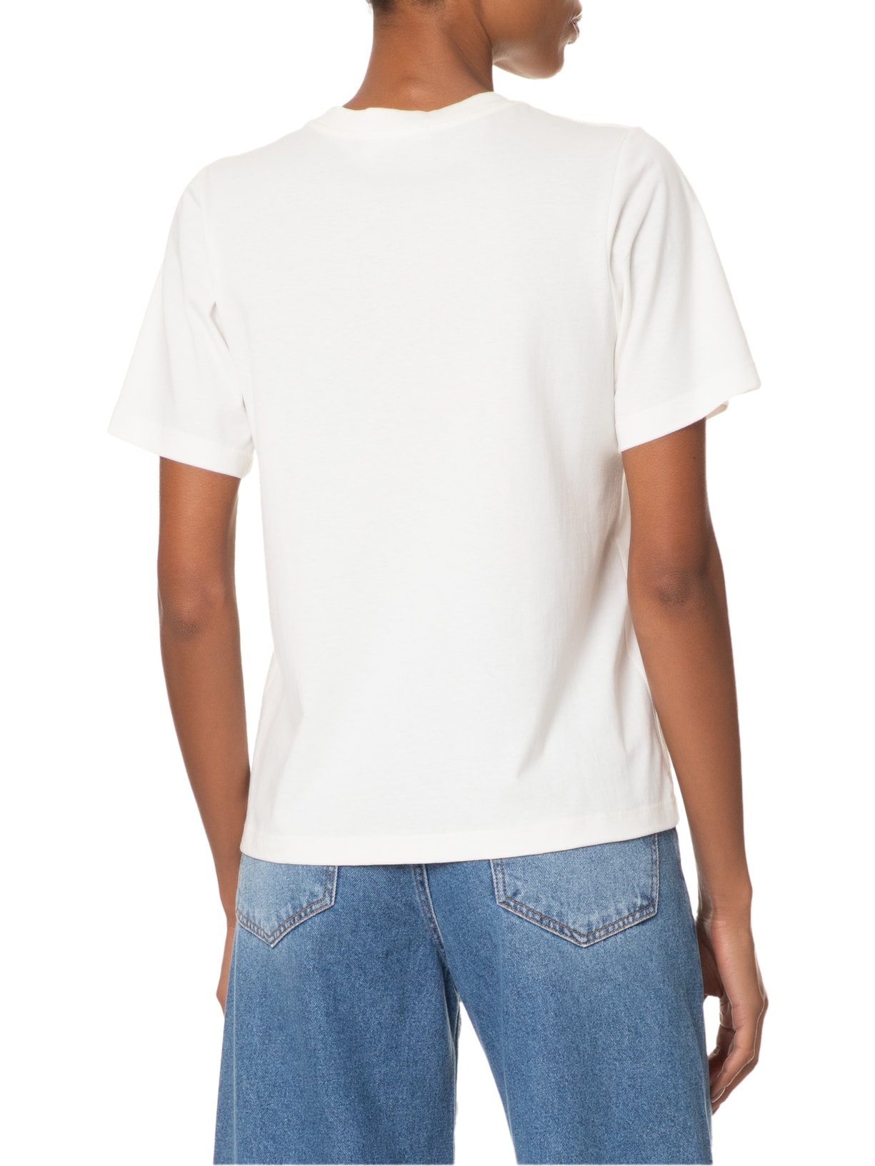 Camiseta Feminina Noemi Off White Iorane