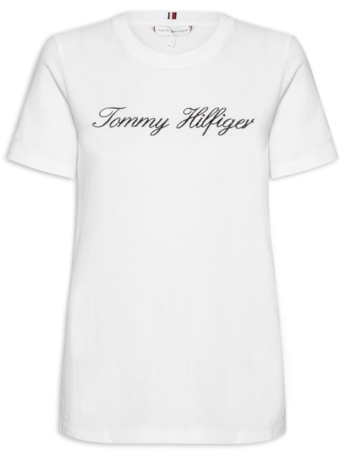 Camiseta Feminina Nos Script Regular - Branco