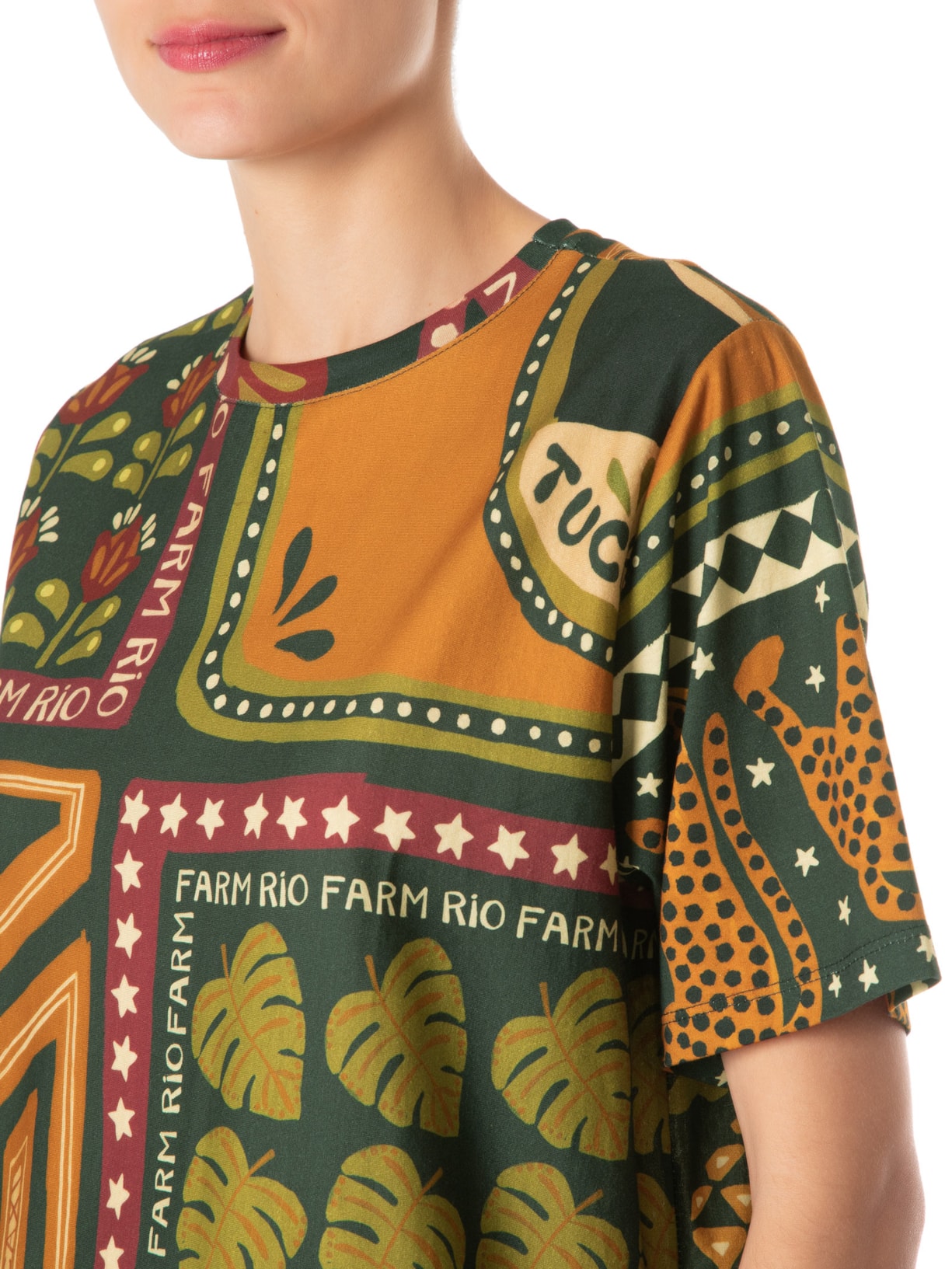 Camiseta Feminina Nosso Selo Verde Farm