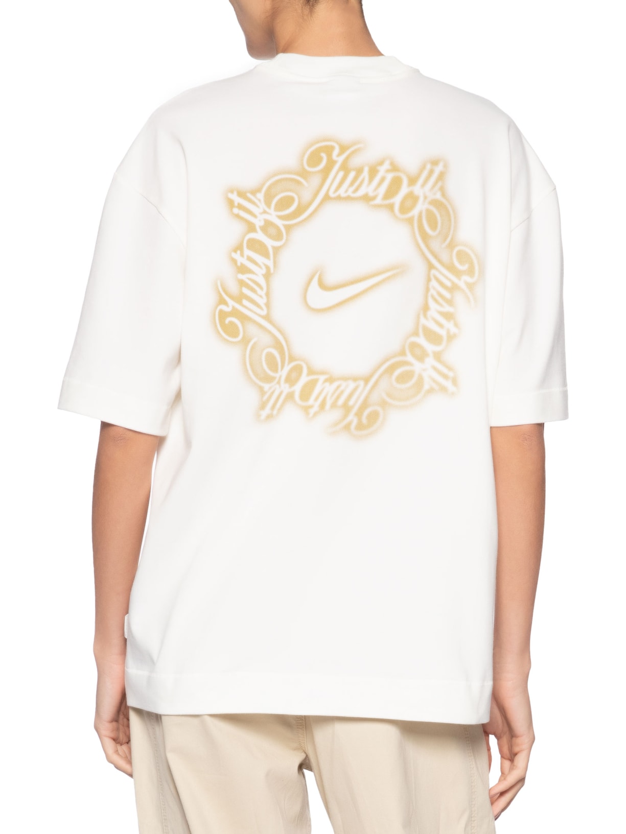 Camiseta Feminina Nsw Jdi Script Branco Nike