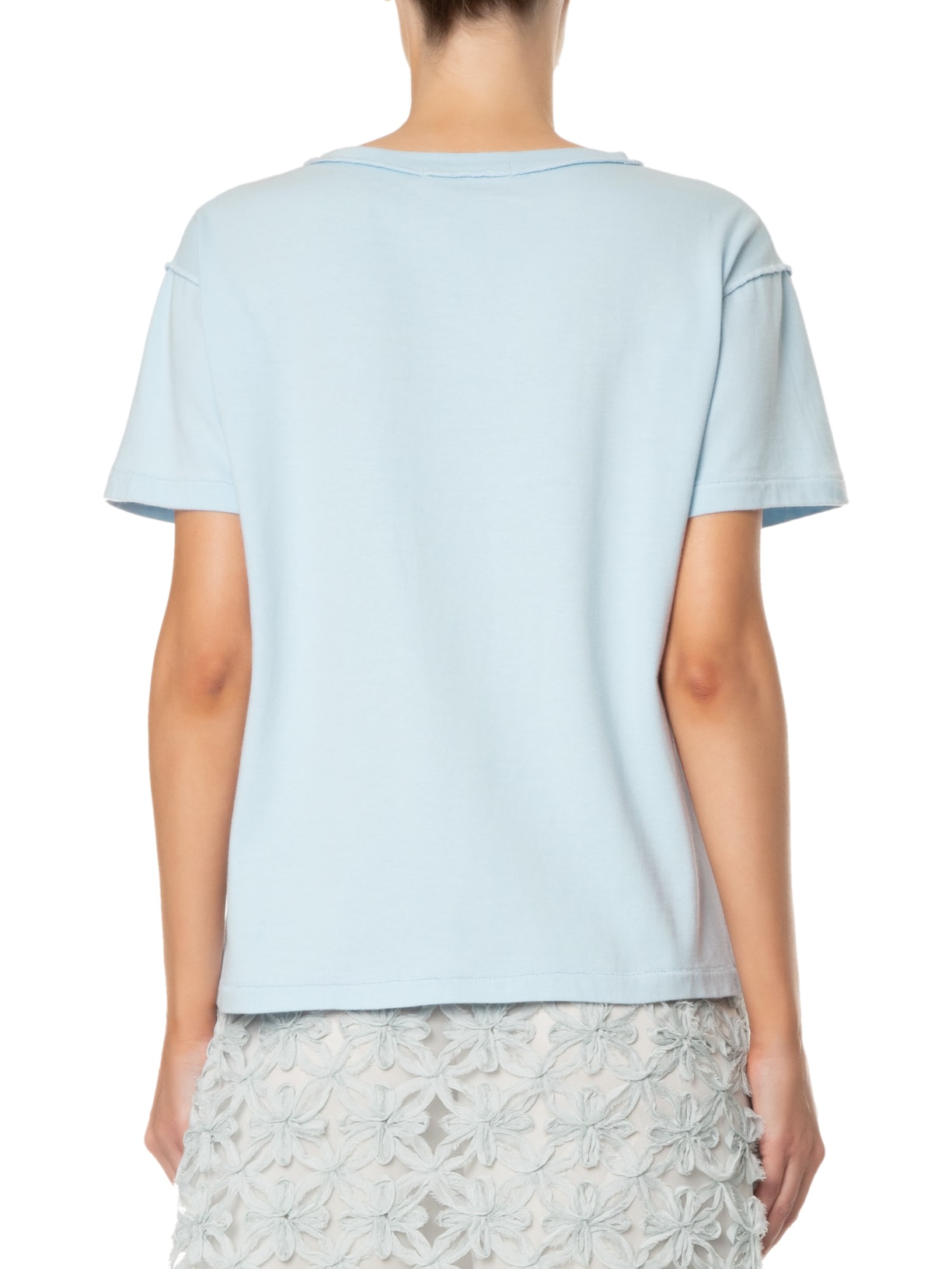 Camiseta Feminina Ny Azul Mixed