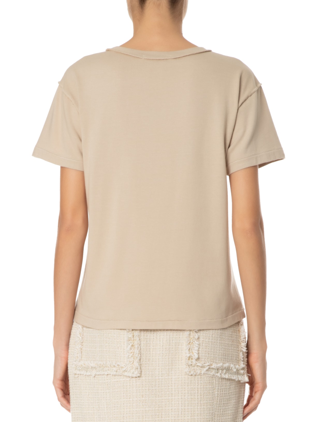 Camiseta Feminina Ny Bege Mixed