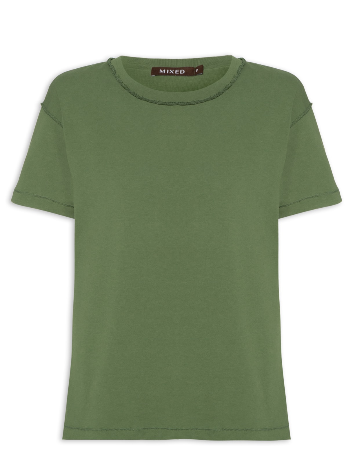 Camiseta Feminina NY - Verde