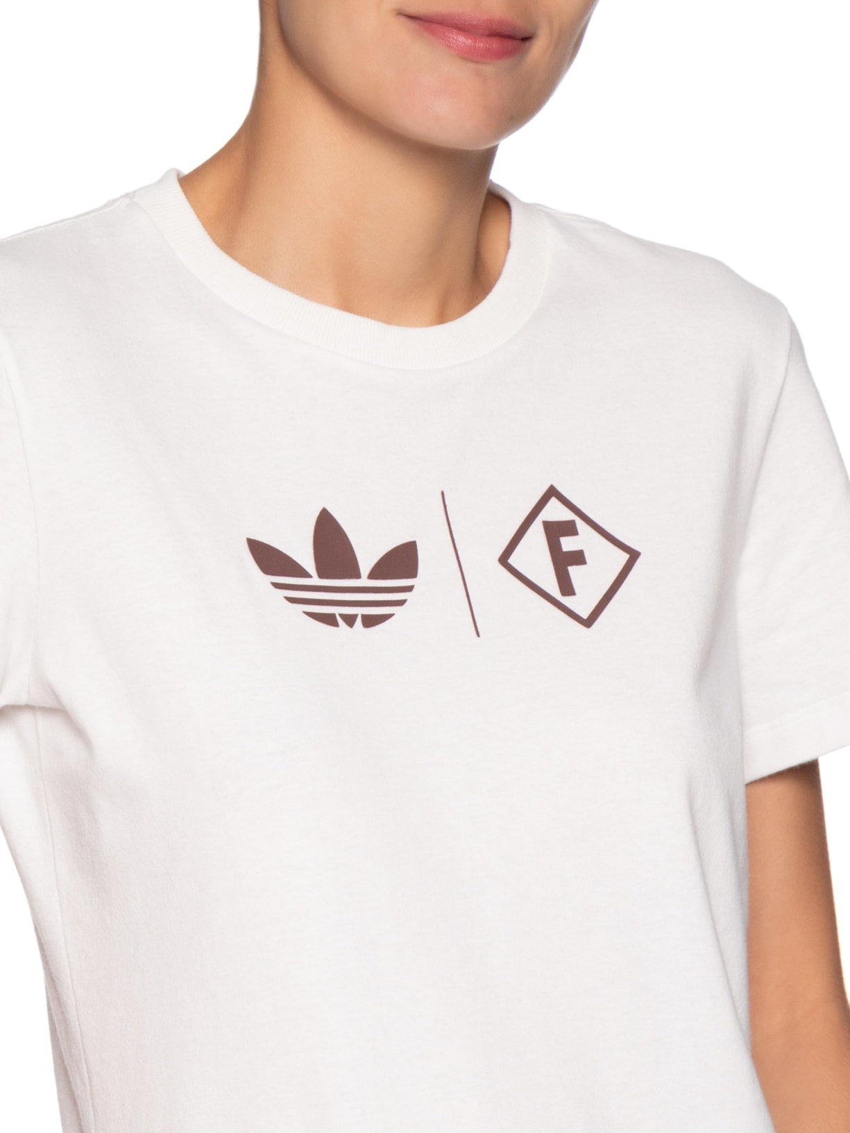 Camiseta Feminina Off White Forum + Adidas