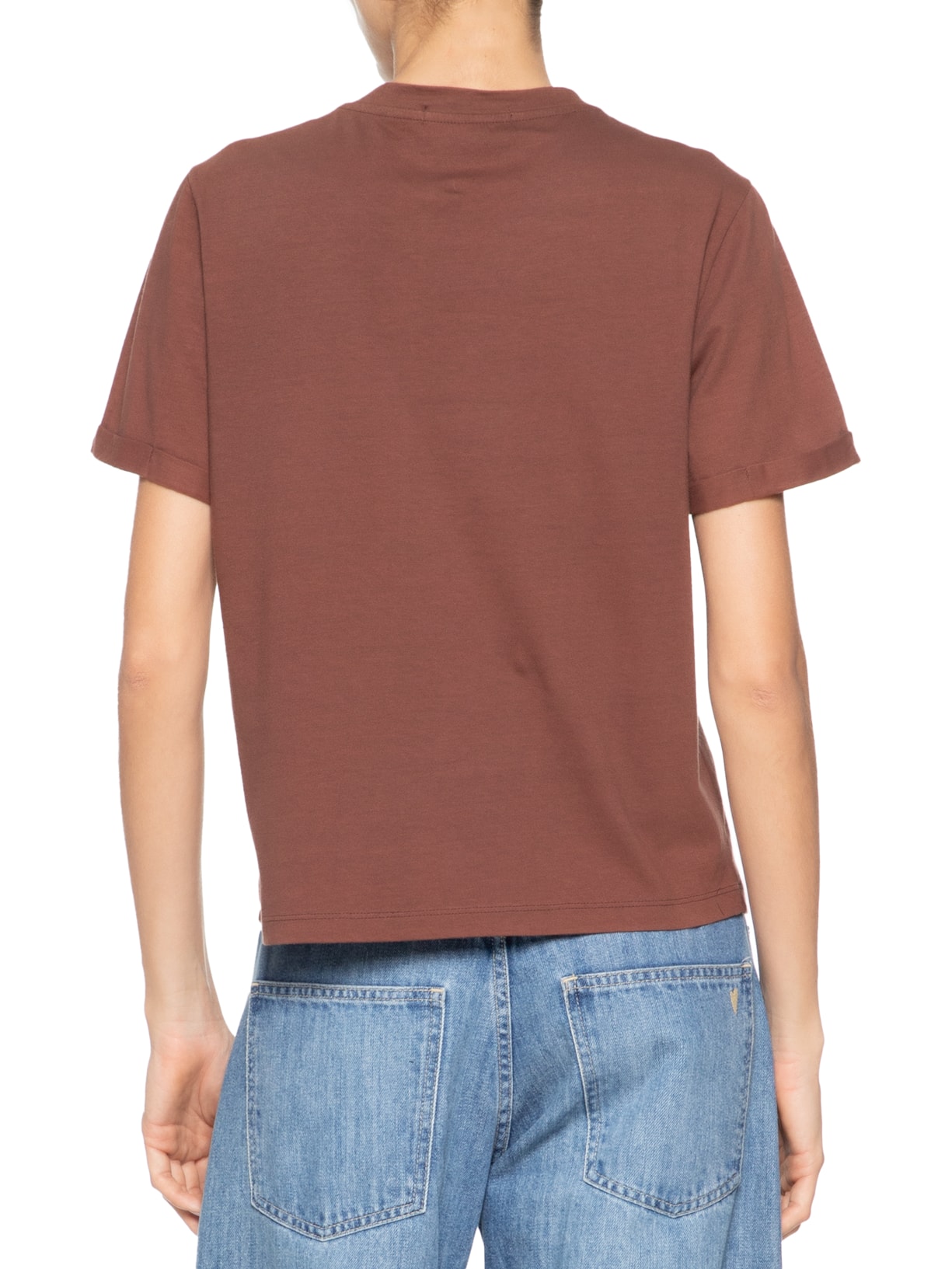 Camiseta Feminina Olivia Marrom Twenty Four Seven