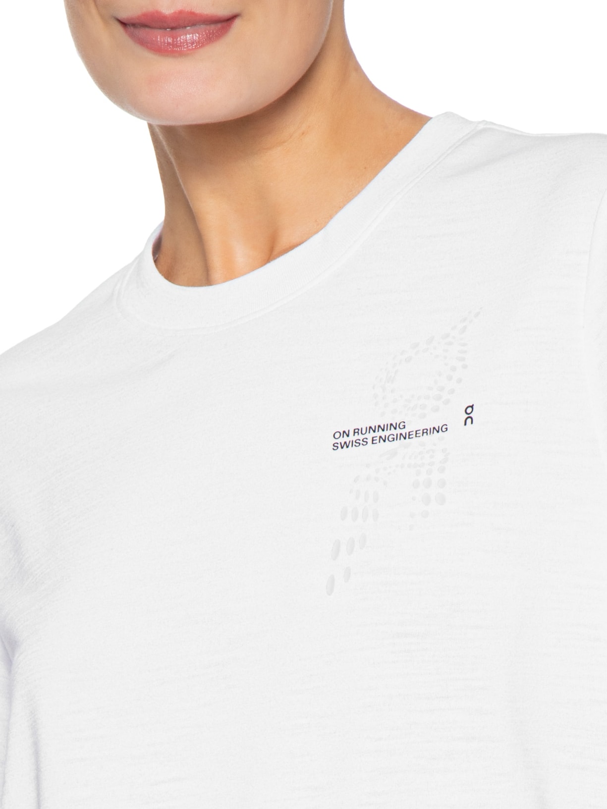 Camiseta Feminina On Run-T Branco On Running