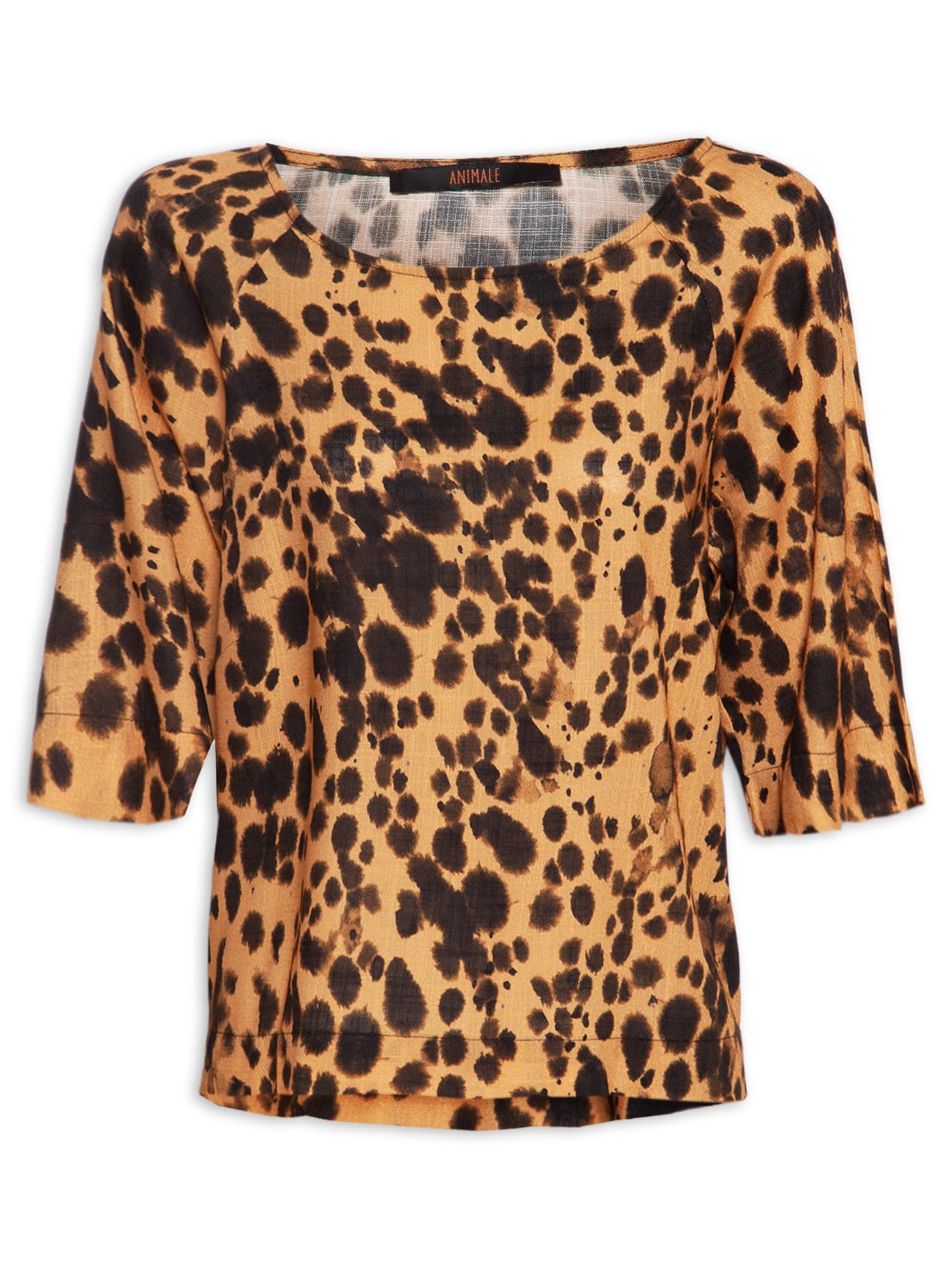 Camiseta Feminina Onça Nankin - Animal Print