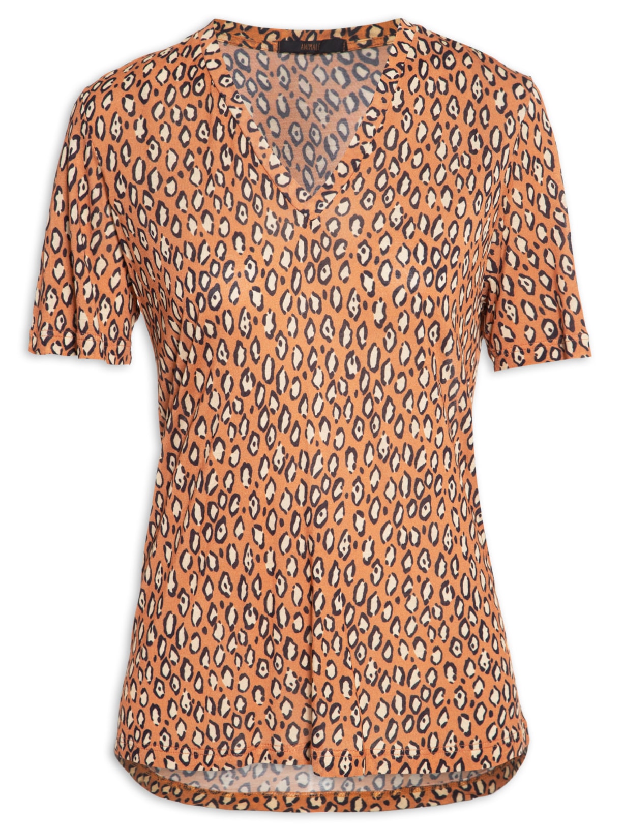 Camiseta Feminina Onça Pingo Color - Animal Print