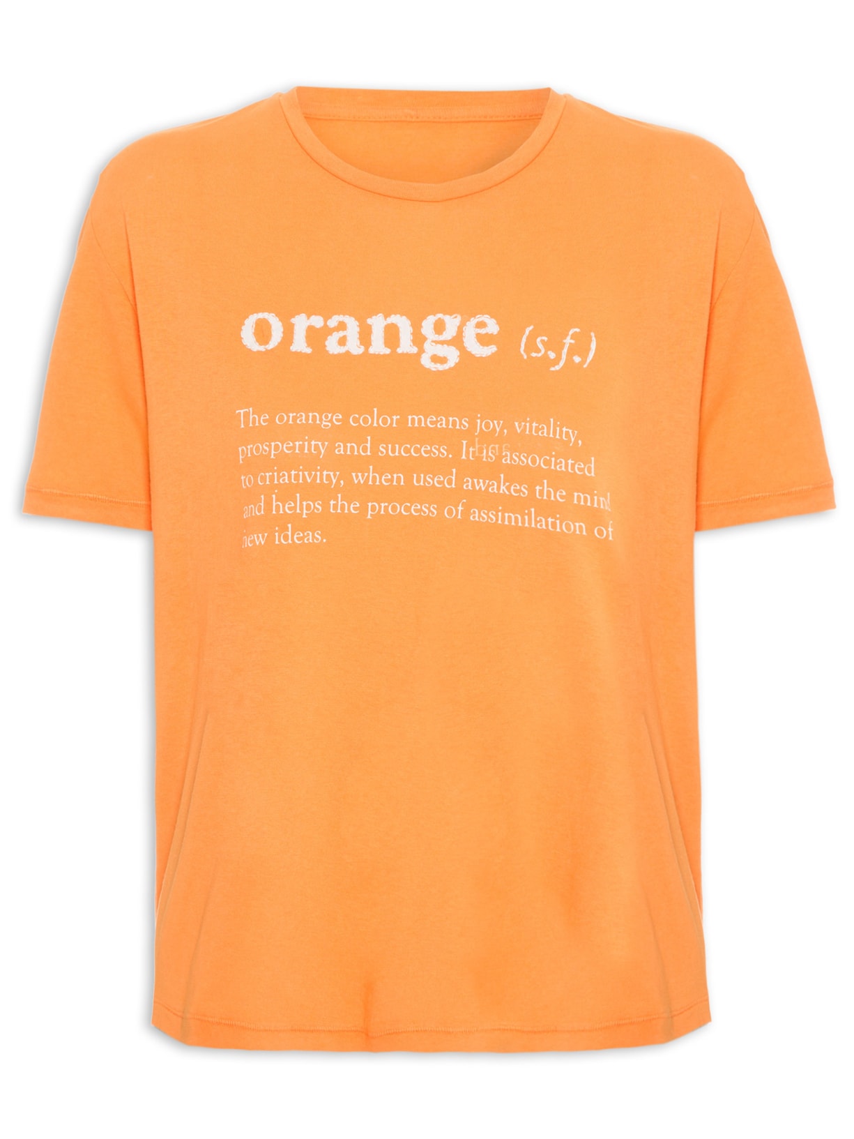 Camiseta Feminina Orange - Laranja
