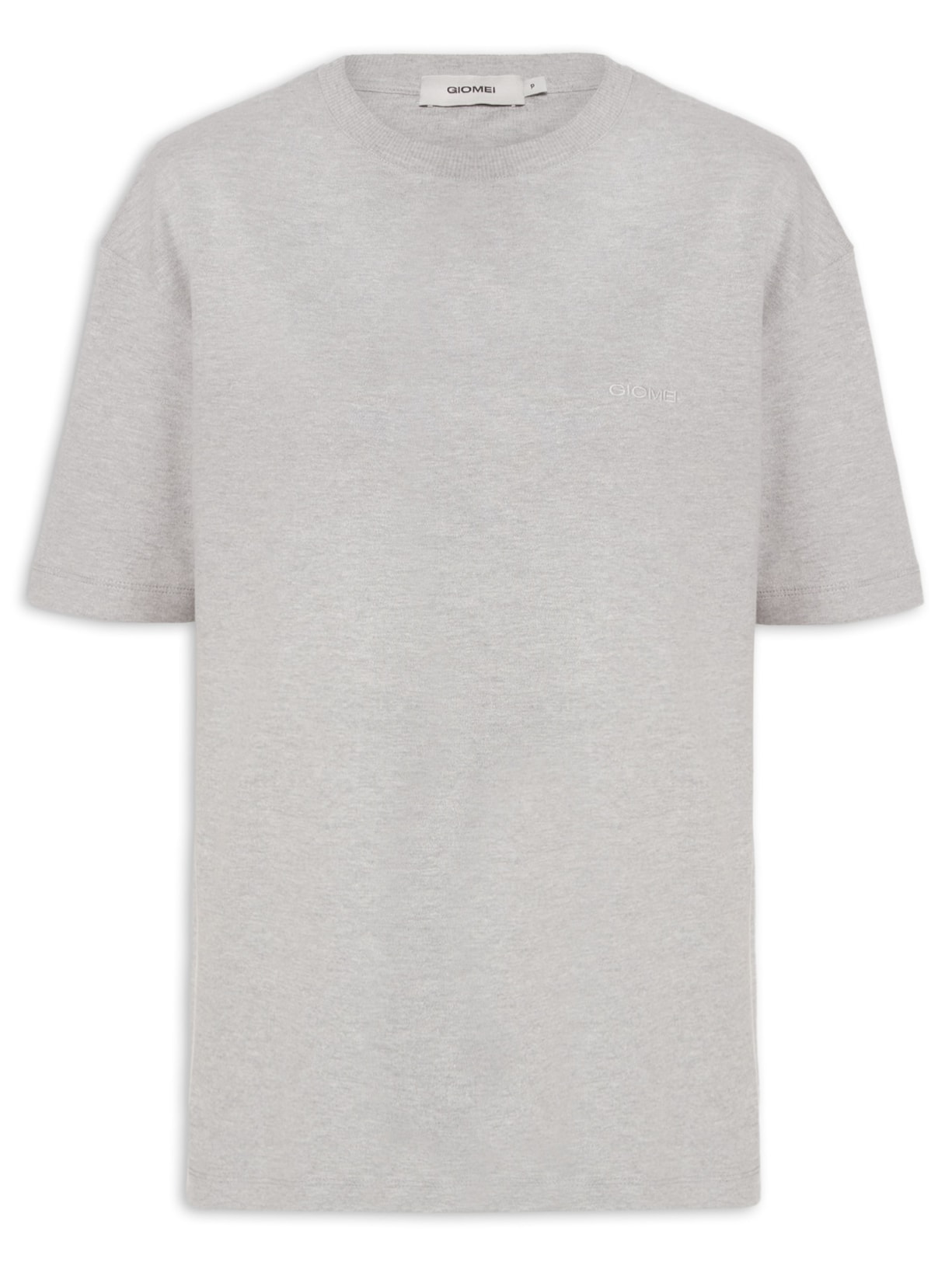 Camiseta Feminina Over - Cinza