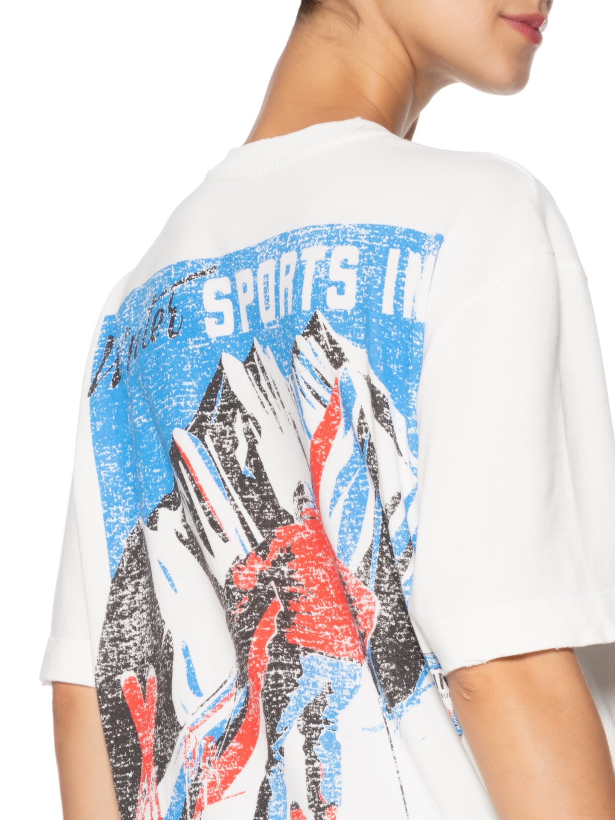 Camiseta Feminina Oversized Coolest Off White Niini