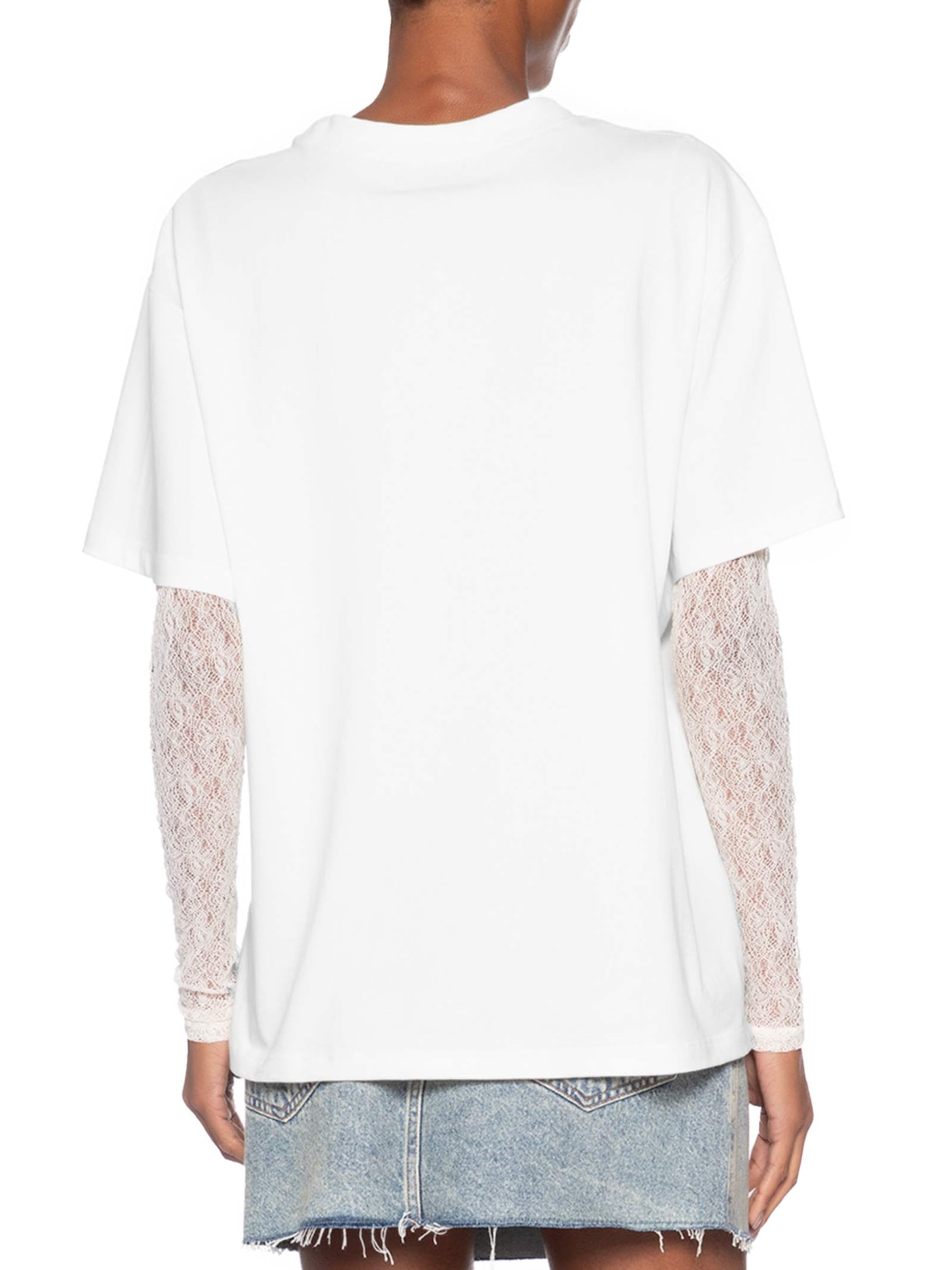 Camiseta Feminina Oversized Estampada - Branco by MARKET 33